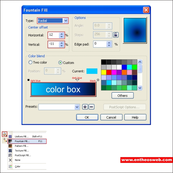 Liquid Text Effects with CorelDraw