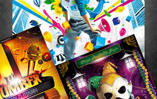 Mind Blowing Party Flyer Design Templates