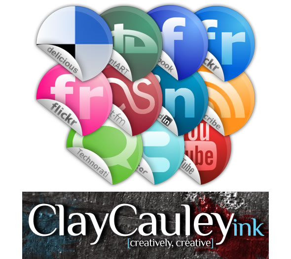Sticker Style Social Media