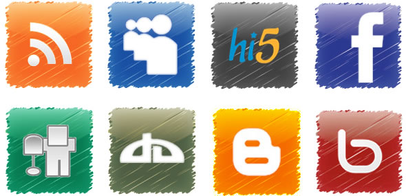 Social media icons