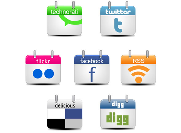 Calendar icons free