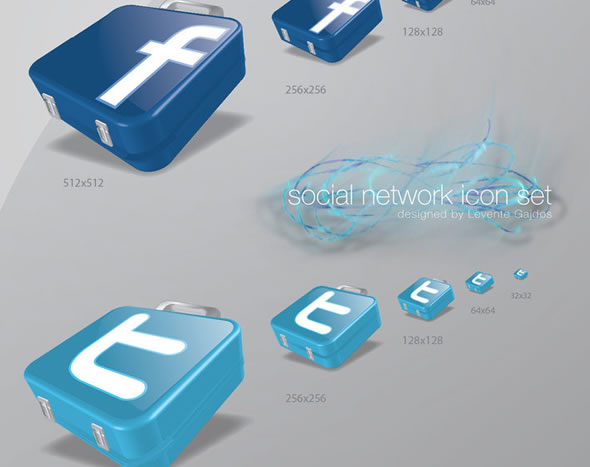 Social network icons