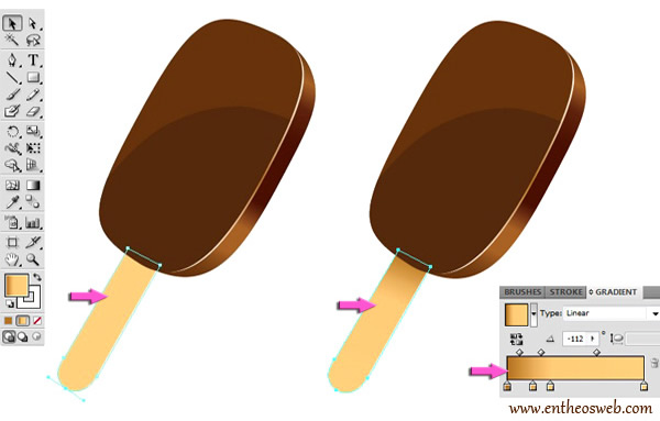 Create Yummy Ice Cream Illustrations