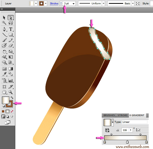 Create Yummy Ice Cream Illustrations
