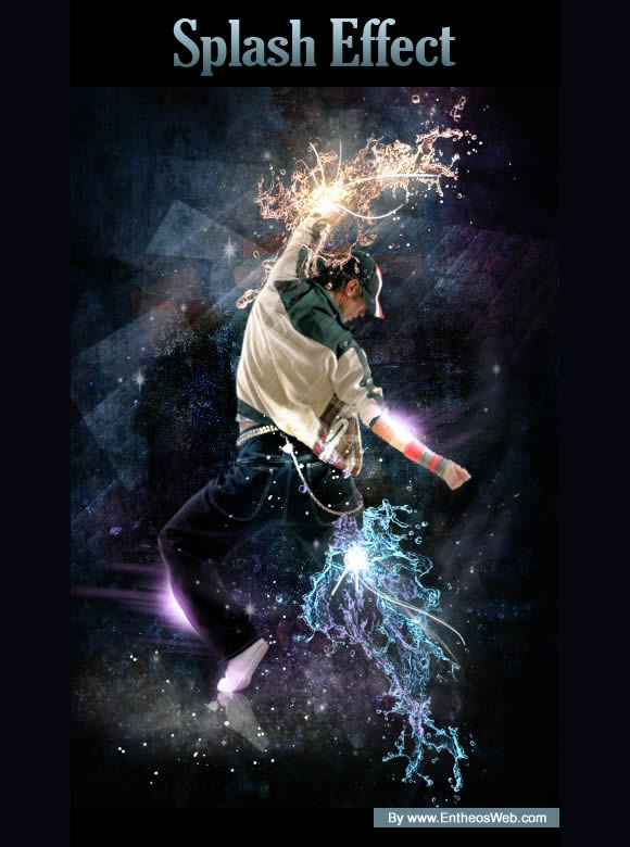 Amazing Water & Light Splash Effect in PhotoShop