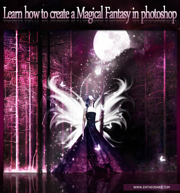 Magical Fantasy Image Effect in Photoshop