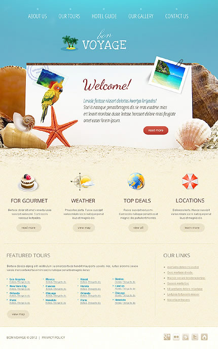 Voyage Travel WordPress Theme
