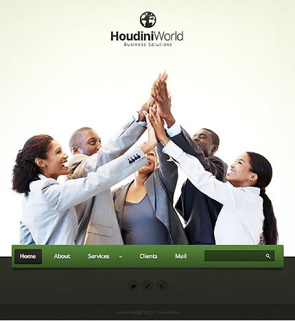 Houdini World WordPress Theme