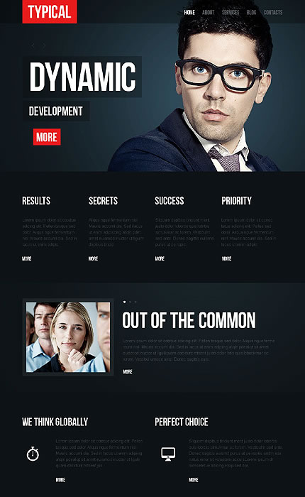Typical Business WordPress Theme