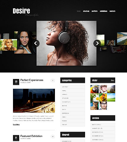 Desire Photo WordPress Theme