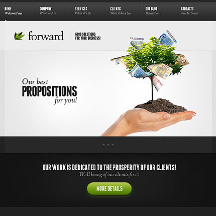 Forward Company WordPress Theme