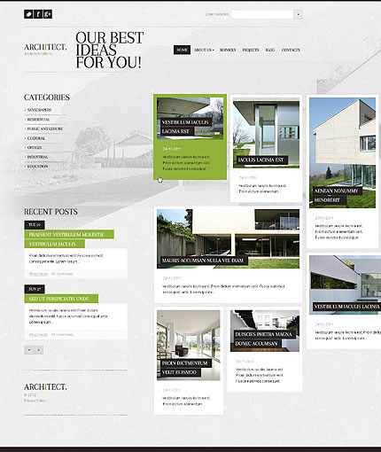Architect Architecture WordPress Theme