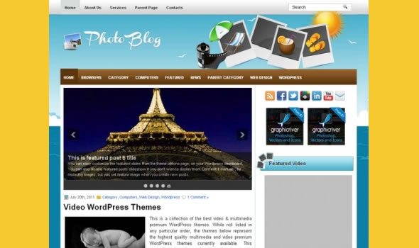 WP-photo blog