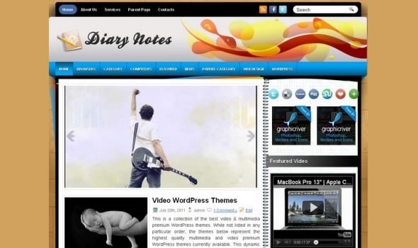 WP-Diary Notes
