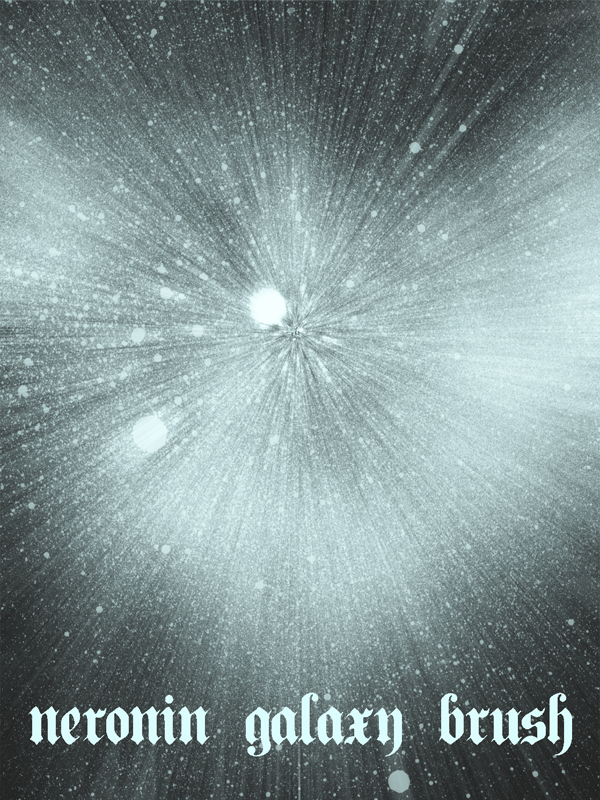 Mind blowing Sparkling Space Photoshop Brushes