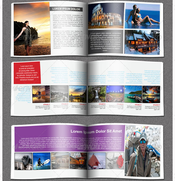 Traveller Booklet/Catalogue Template