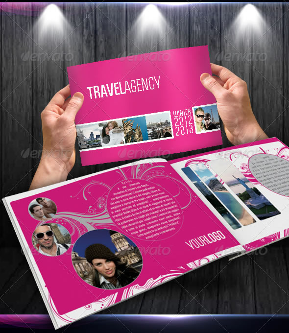 Fancy Travel Agency Catalogue / Brochure