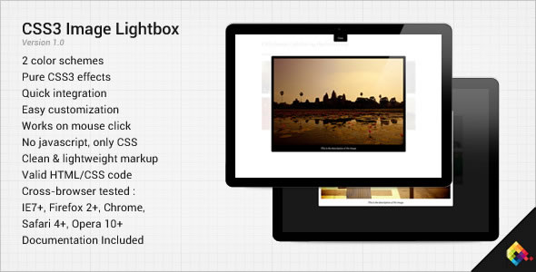 CSS3 Image Lightbox