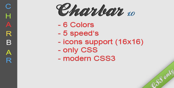 CharBar - Sidebar Navigation