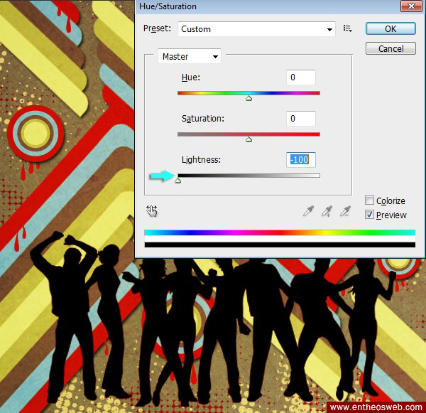 Retro Disco Background