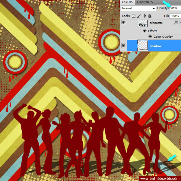 Retro Disco Background