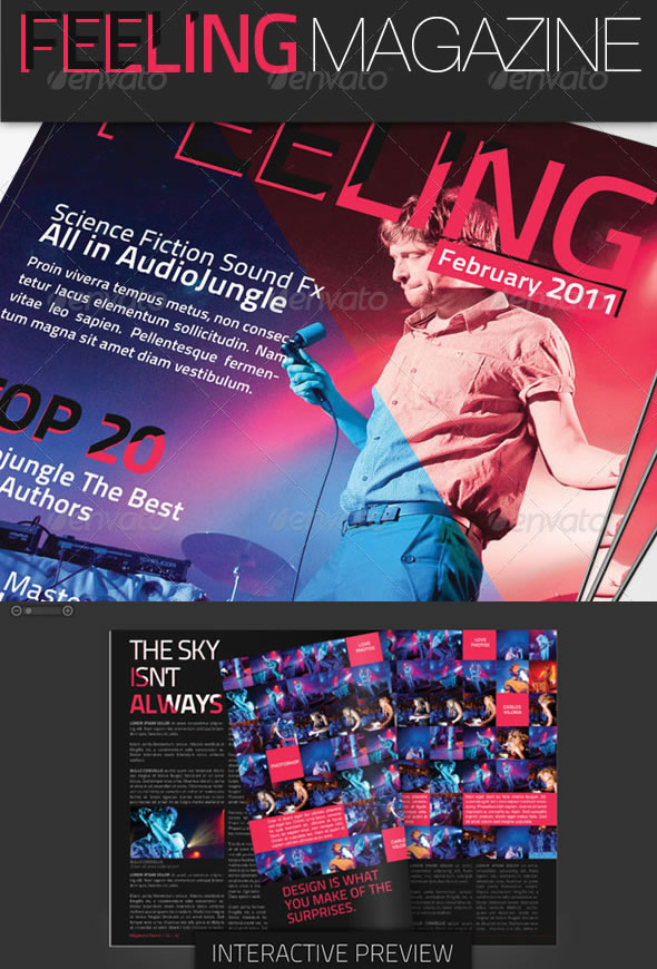 Creative Magazine Layout Design Ideas | EntheosWeb