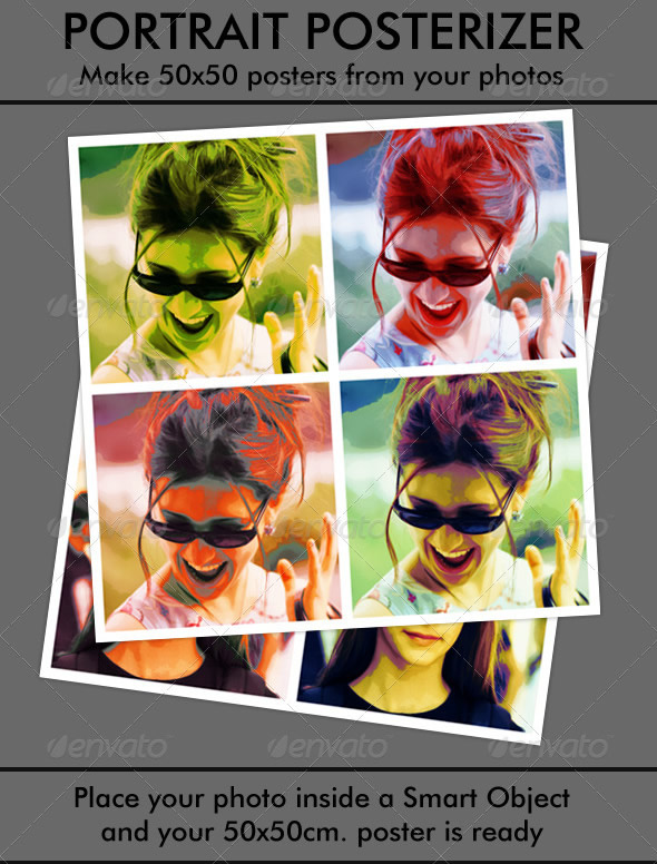 Pop-Art style Portrait Posterizer