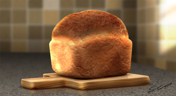 Create A Realistic Loaf of Bread in Photoshop
