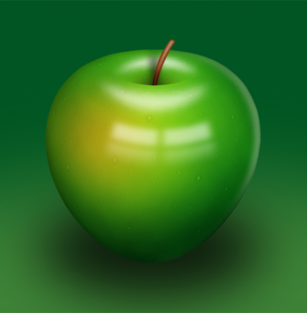 How to Create a Delicious Green Apple Illustration