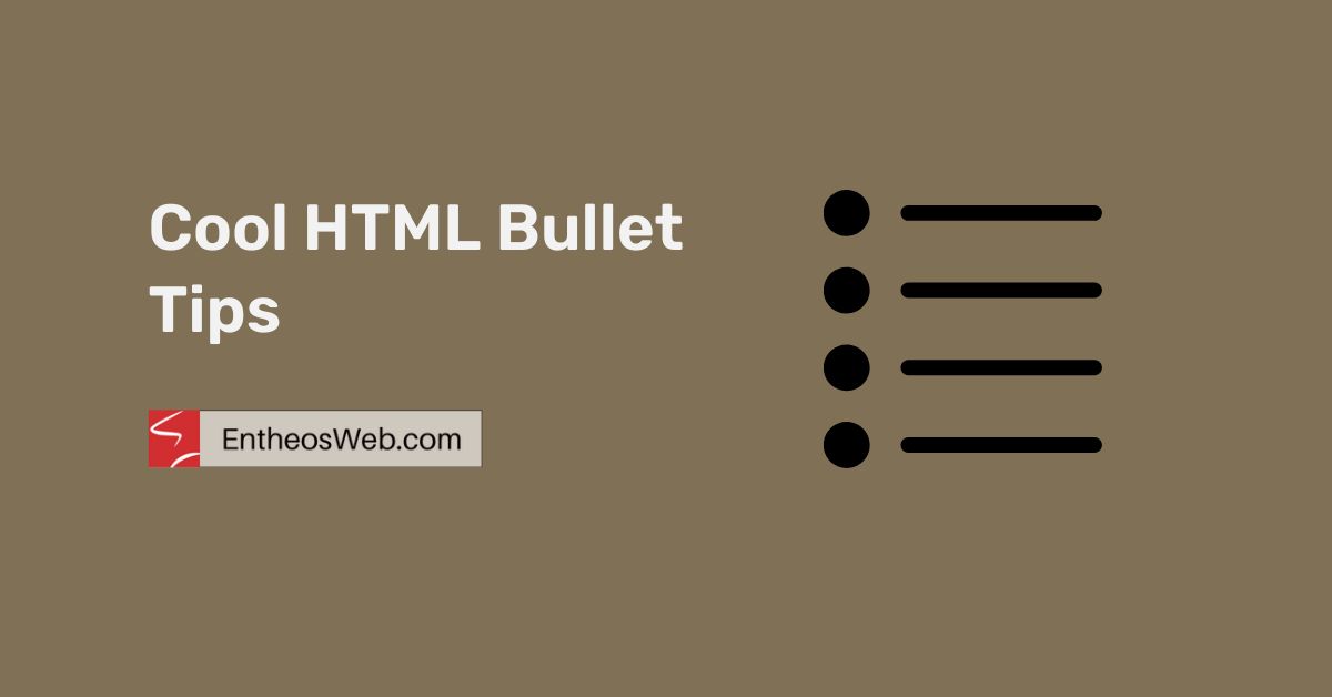 Cool html bullet tips