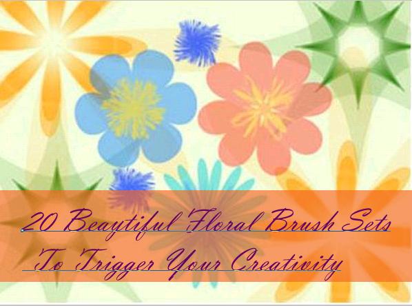 Free floral photoshop brushes start 2