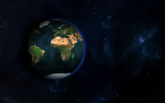 Creating a Rotating 3D Planet in Flash