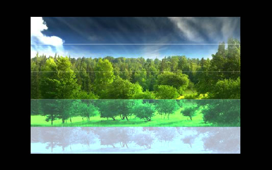 Learn How to Create Horizontal Image Transition Effect in Flash