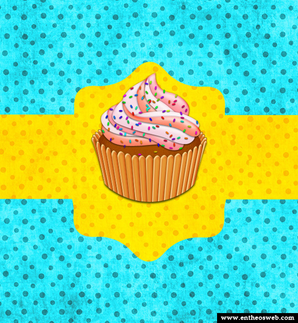 Delicious Cupcake in Photoshop