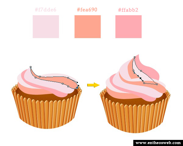 Delicious Cupcake in Photoshop
