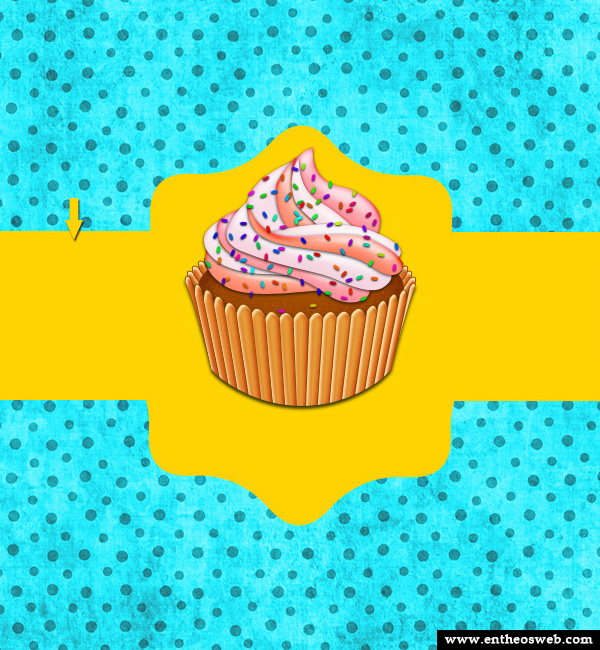Delicious Cupcake in Photoshop