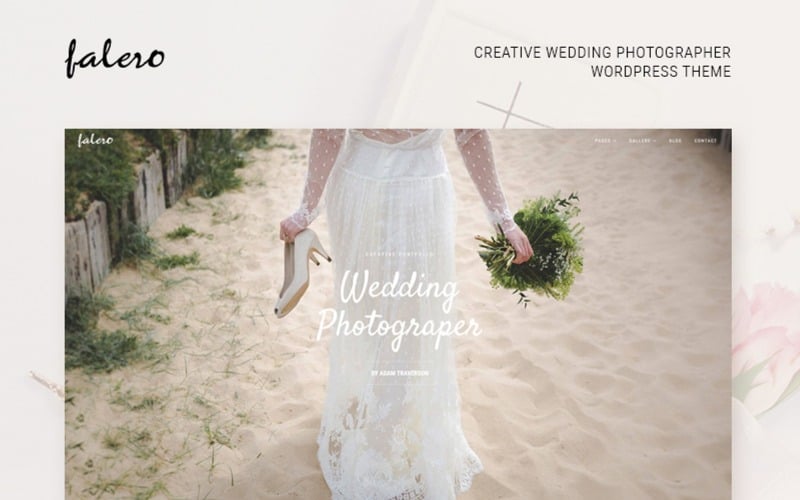 Falero wedding photographer wordpress theme 64448 original