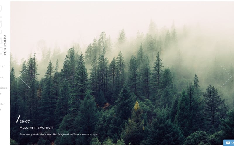 Photography responsive website template 58776 0 original