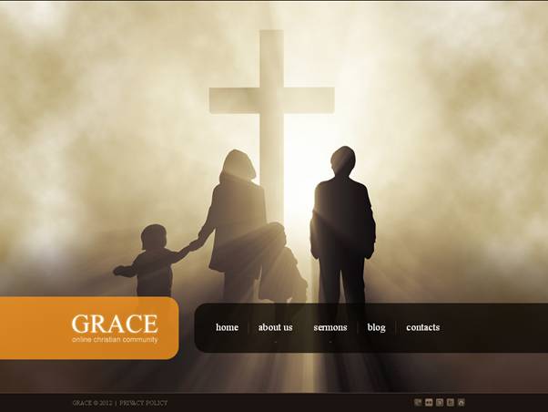 Grace Church Joomla Template