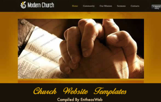 Church Website Templates