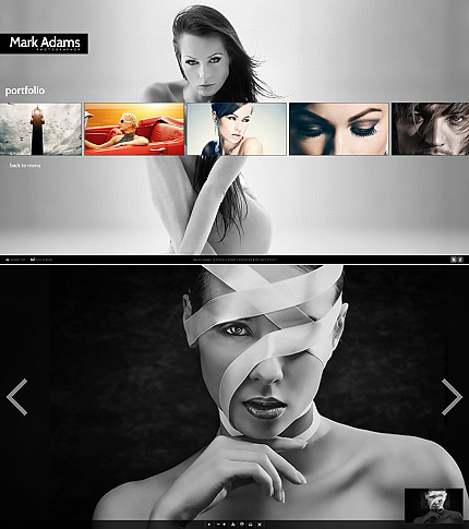 Mark Adams Flash Photo Gallery Template