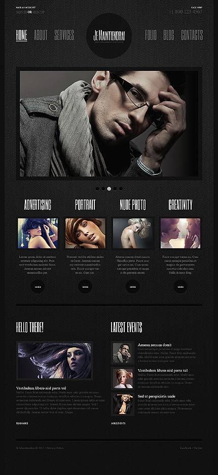 Je Maintiendrai WordPress Theme