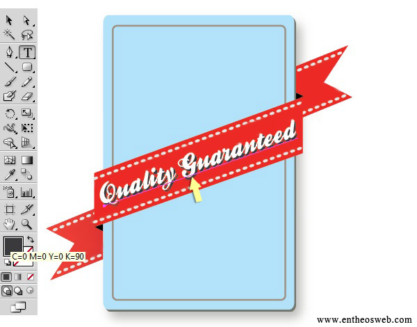 Vintage Label in Illustrator