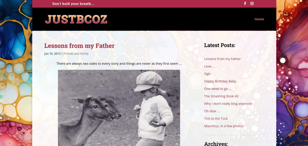 Image | showcase of most creative blog layout designs | entheosweb Image