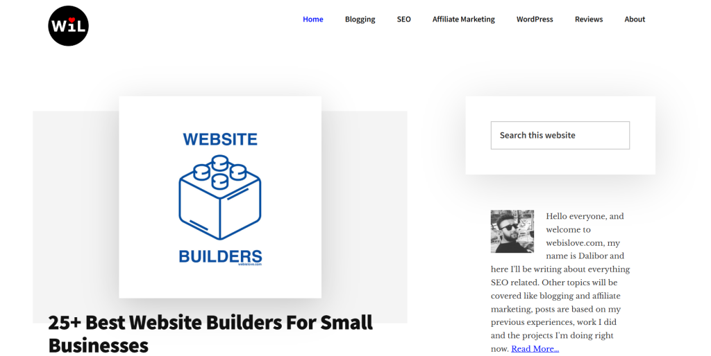 Image | showcase of most creative blog layout designs | entheosweb Image