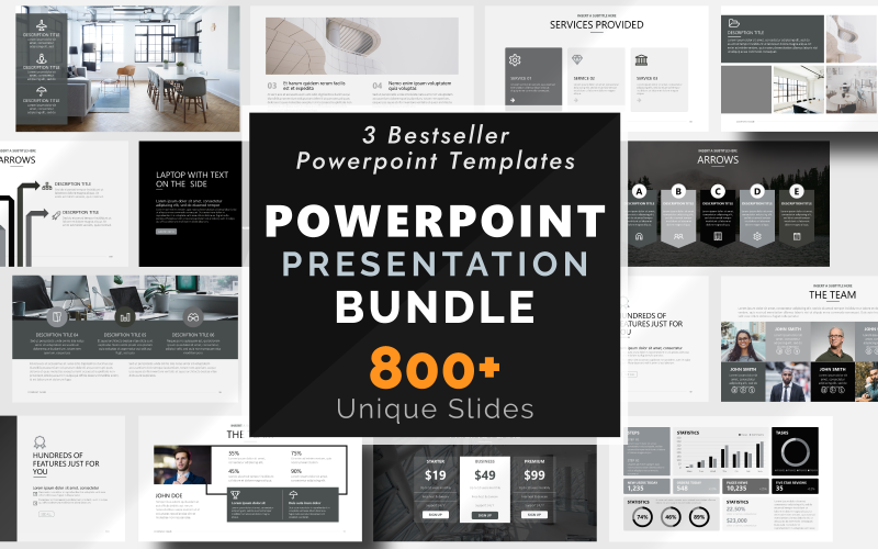 Powerpoint presentation template bundle 800 ppt slides perfect for pitch deck presentations 447048 original