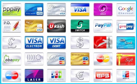 Free credit card Icons