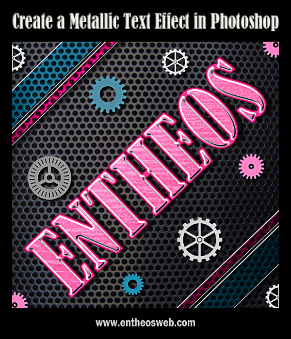 Create a Cool Metallic Text Effect in Photoshop