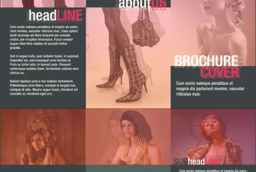 How to design a modern shopping brochure how to design a modern shopping brochure