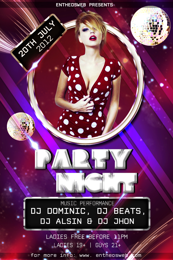 Dynamic Party Flyer